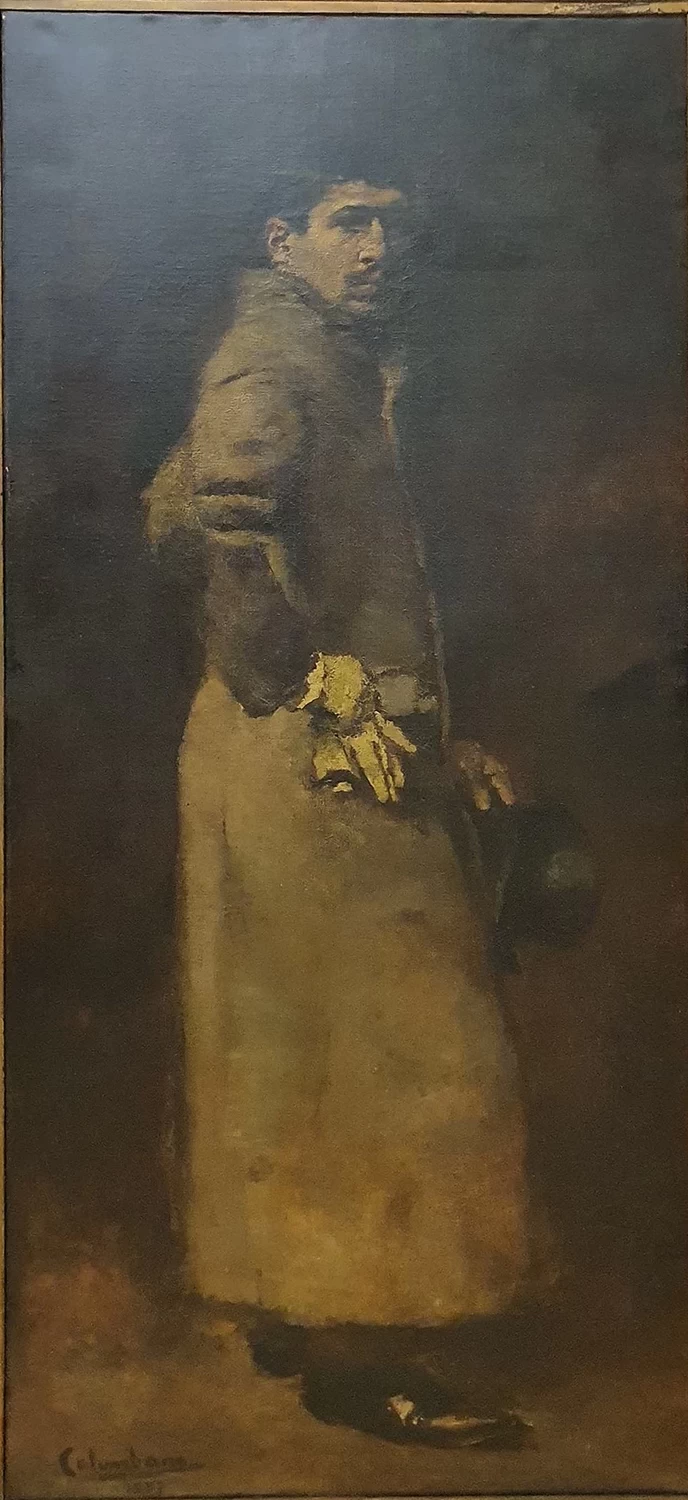Ritratto del giornalista Mariano Pina - Museu de José Malhoa